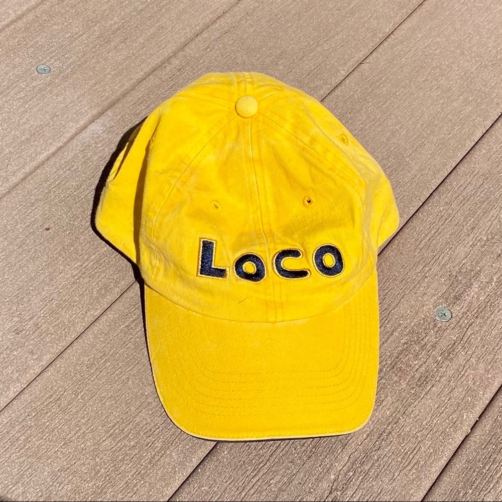 Dunlop Loco Dad Cap 🧢 Bright Yellow OS